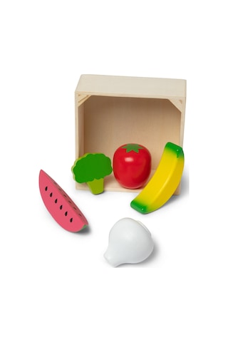 Melissa And Doug Ahşap Gıdalarımız - Meyve Ve Sebzeler