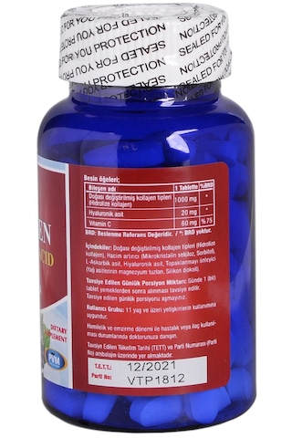 Vitapol Collagen Hyaluronic Acid Vitamin C 2x100 Tablet