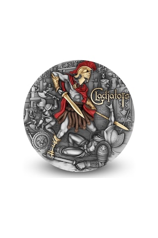 AgaKulche Gladyatör Gümüş Sikke Coin