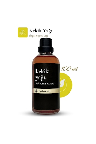 Sabunal Kekik Yağı 100 ML - Karvakrol Oranı Yüksek Doğal Vücut Bakım Yağı