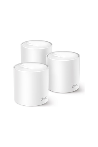 Tp-Link Deco X10 AX1500 3-Pack Çift Bantlı Tüm Ev Mesh Wi-Fi 6 1300 Mbps Modem Router