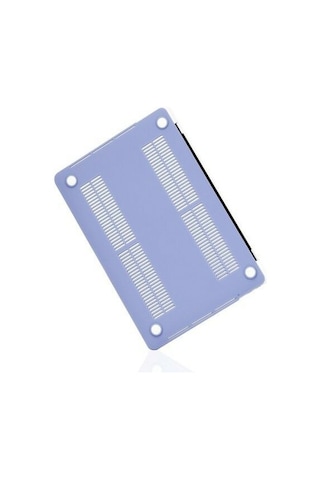Arabulalaca Apple Uyumlu MacBook Air 13 A1932 Mat Doku Hardcase Kılıf Gök Mavi