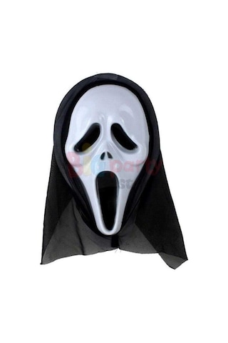 Halloween Cadılar Bayramı Çığlık Maskesi Beyaz Diğer