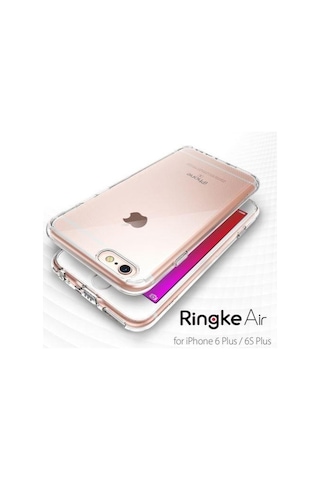 Ringke Air Apple Uyumlu iPhone 6s Plus/ 6 Plus İle Kılıf Smoke Black