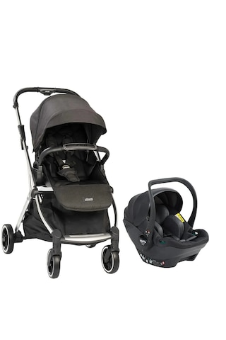 Kraft Kenya S Çift Yönlü Tek Elle Katlanabilen Kompakt Travel Sistem Bebek Arabası Black Kraft Kenya S Çift Yönlü Tek Elle Katlanabilen Kompakt Travel Sistem Bebek Arabası Black