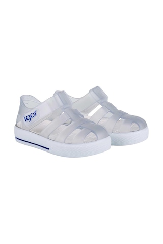 İgor Igor S10171-038 Star Unisex Çocuk Sandalet Beyaz