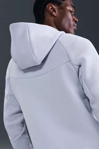 Nike Tech Fleece Full Zip Windrunner Hoodie Kapüşonlu Unisex Sweatshirt Mor