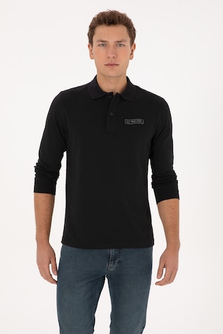 U.s. Polo Assn. Erkek Siyah Sweatshirt 50315454-vr046 Siyah