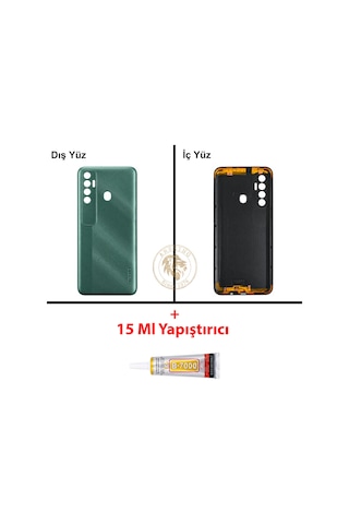 Tecno Yapıs Tırıcı Spark 7 Pro Ladin Yes İli Yapıs Tırıcı B-7000 Yapıştırıcı Arka Kapak Arka Cam Batarya Kapağı Lazer Kesim Kapak Pil Kapağı Back Cover Çok Renkli