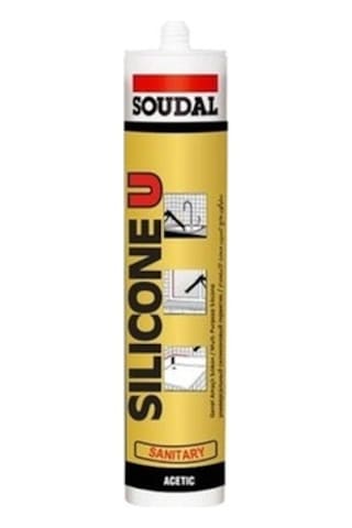 Soudal Şeffaf Slikon 280gr Genel Amaçlı Silikon Transparent