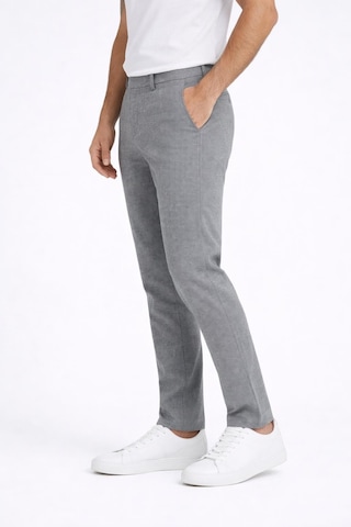 Classics Men Captiva İtalyan Kesim Comfort Fit Erkek Keten Pantolon - 7557 gri
