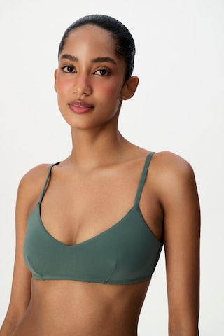 Penti Yeşil Front V Bikini Üstü