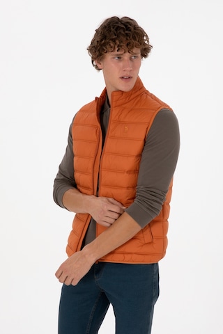 U.s. Polo Assn. Erkek Bakır Yelek Dokuma 50310039-vr182 Bakır