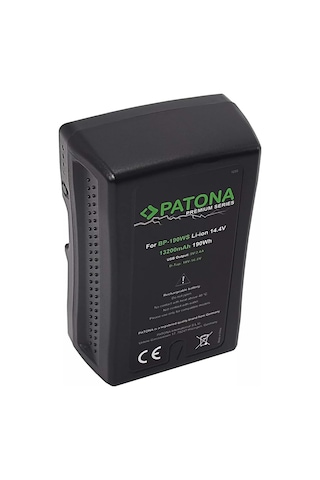 Patona 1255 V-mount 13200 maH 190 wh Batarya