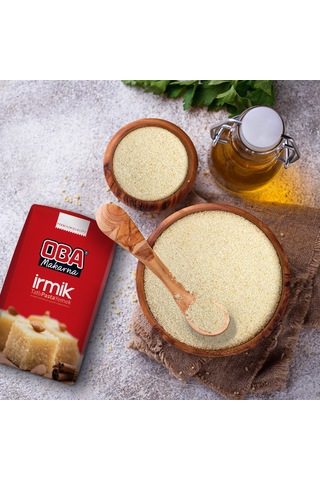 Oba Tatlılık İrmik 500 G X 4 Adet Helvalık Şekerparelik