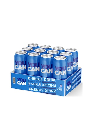 You Can Blue Edition Enerji İçeceği 500 ml 12'li