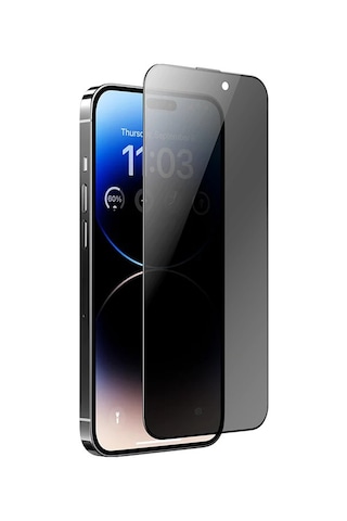 Logis Apple Uyumlu iPhone 16 Pro Max İle Hayalet Ekran Koruyucu Cam