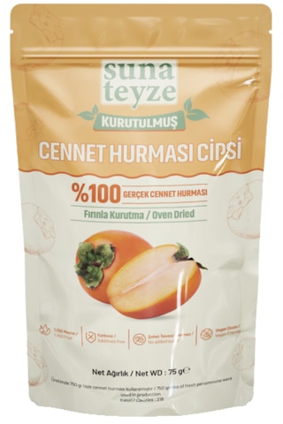 Suna Teyze Cennet Hurması Kuru Meyve Cipsi 75 G
