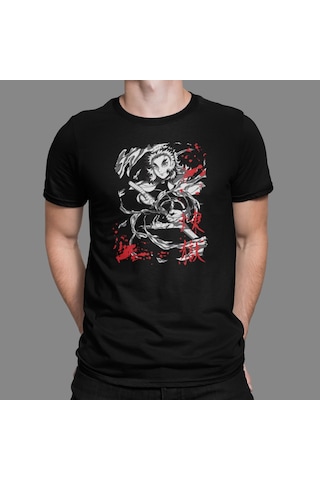 Anime Demon Slayer Tshirt Bisiklet Yaka (551816356) Anime Demon Slayer Tshirt Bisiklet Yaka (551816356)