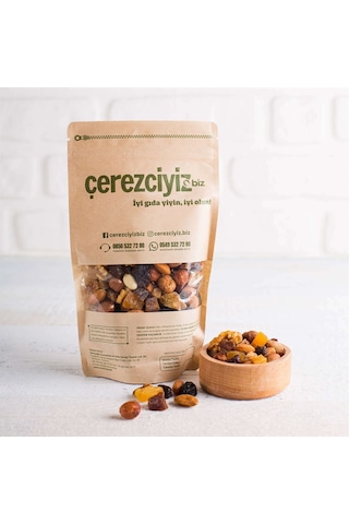 Çerezciyiz Biz Doğal Karışık Yemişler 250 G