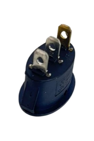 Oval On-off Işıklı Anahtar 3 Pin Switch 10 Adet