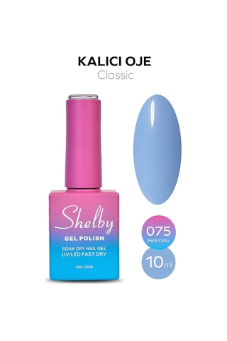 Shelby 10 Ml. A075 Kalıcı Oje