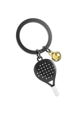 Metalmorphose Padel Tenis Anahtarlık Siyah