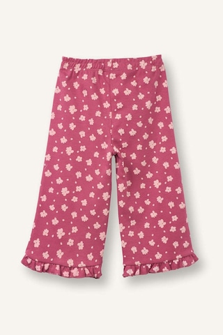 Defacto Wıde Leg Çiçekli Pantolon Kız Bebek G9387a526spbr123 Bordo-br123