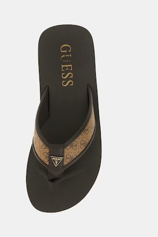 Guess Dingle Erkek Terlik Fmjdınfal21 Kahve