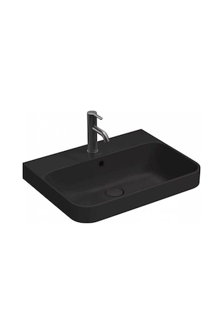 Duravit - Happy D.2 60 Cm Lavabo Mat Antrasit - 2360601300- Antrasit