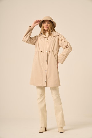 Ftz Women Kadın Trenç Kaban Beige 31217 Beige