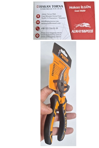 Rico 160mm Prof. Eğri Kargaburun 160