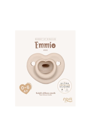Tgm Baby Ultra Premium Silikon Kalpli Emzik Mini Bej