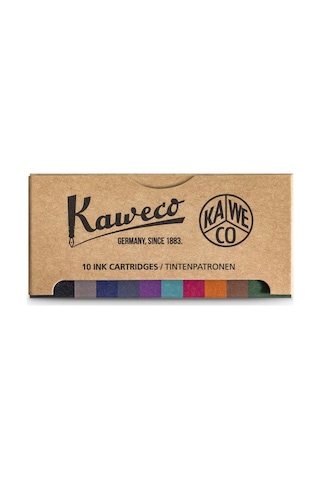 Kaweco 11000344 Kartuş 10'lu Karışık Renk .