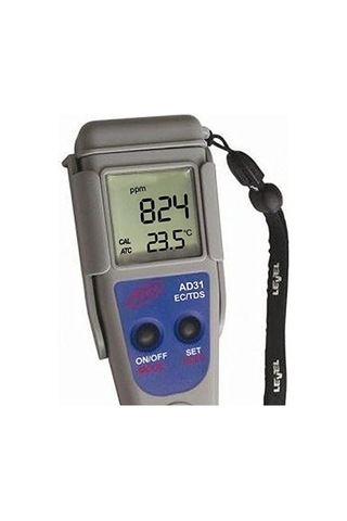 Adwa Ad31 Tds Ppm Ec Metre Iletkenlik Ölçer, Siyah