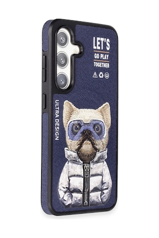 Joko Samsung Galaxy Uyumlu S24 Fun Magsafe Kapak Glblseme - 13 - Lacivert-2 Metal