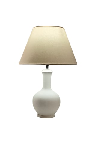 Milet Abajur, Yükseklik 45 Cm X Çap30 Beyaz