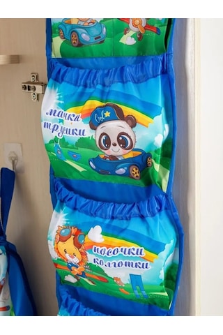 Karmasek21 Kartlı Dolap Cebi Her İsim İçin 82119359 Mavi