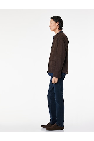 Koton Pamuklu Normal Bel Slim Fit Jean Pantolon - Brad Jean Koyu İndigo 6sam40279nd
