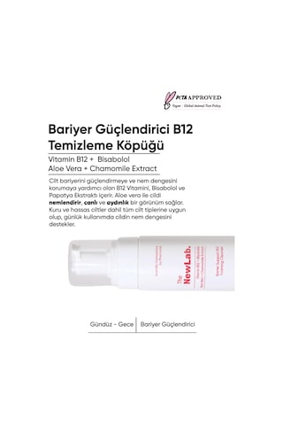 The NewLab Bariyer Güçlendirici B12 Temizleme Köpüğü