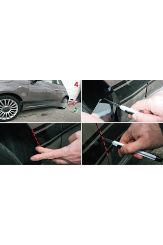 Fiat Scudo Yan Kapı Şerit Sticker Etiket Modeli