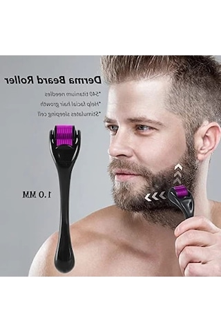 Derma Roller - 1.0mm, 540 Mikro İğne