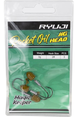 Ryuji Rocket Oil 1,5gr Jig Head Numara : 4