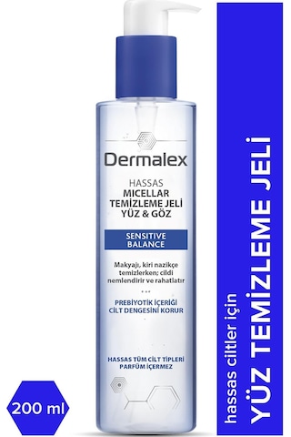 Dermalex Sensitive Balance Hassas Micellar Temizleme Jeli