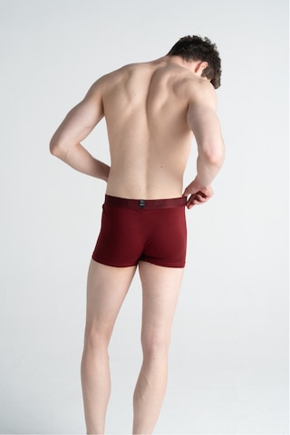 Mercan 12'li Erkek Bordo Boxer - Gün Boyu Nefes Alan Kumaş, Esneklik