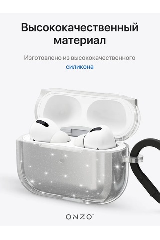 Onzo Airpods Uyumlu Pro 2 İçin Şeffaf Kılıf Parlak 301595028 Beyaz