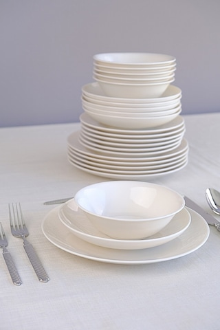 Tabak Evi Porselen Chic Yemek Takımı 24 Parça 6 Kişilik