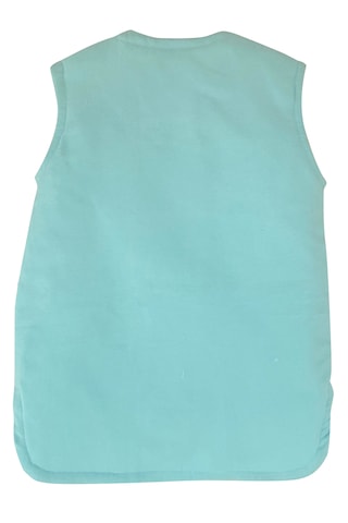 Müslin Bebek Yelek-hırka Organik 1 - 2 Yaş Mavi