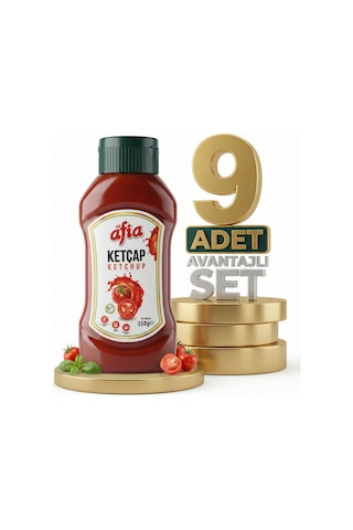 Afia Tatlı Ketçap 9x550 Gr
