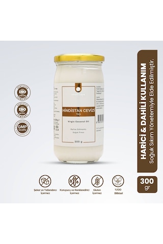 Smart Caps Hindistan Cevizi Yağı 300 Gr 300 G